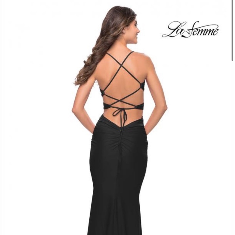 La Femme Black Dress